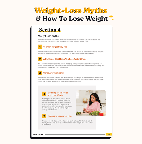 Lean Lattes Weight Loss Cheat Guide 🤩