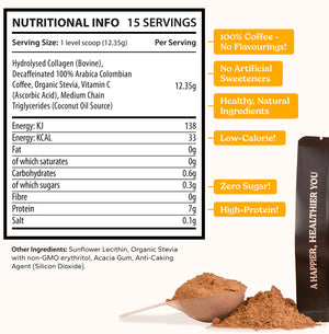 Decaf Glow Up Collagen Coffee 🤩