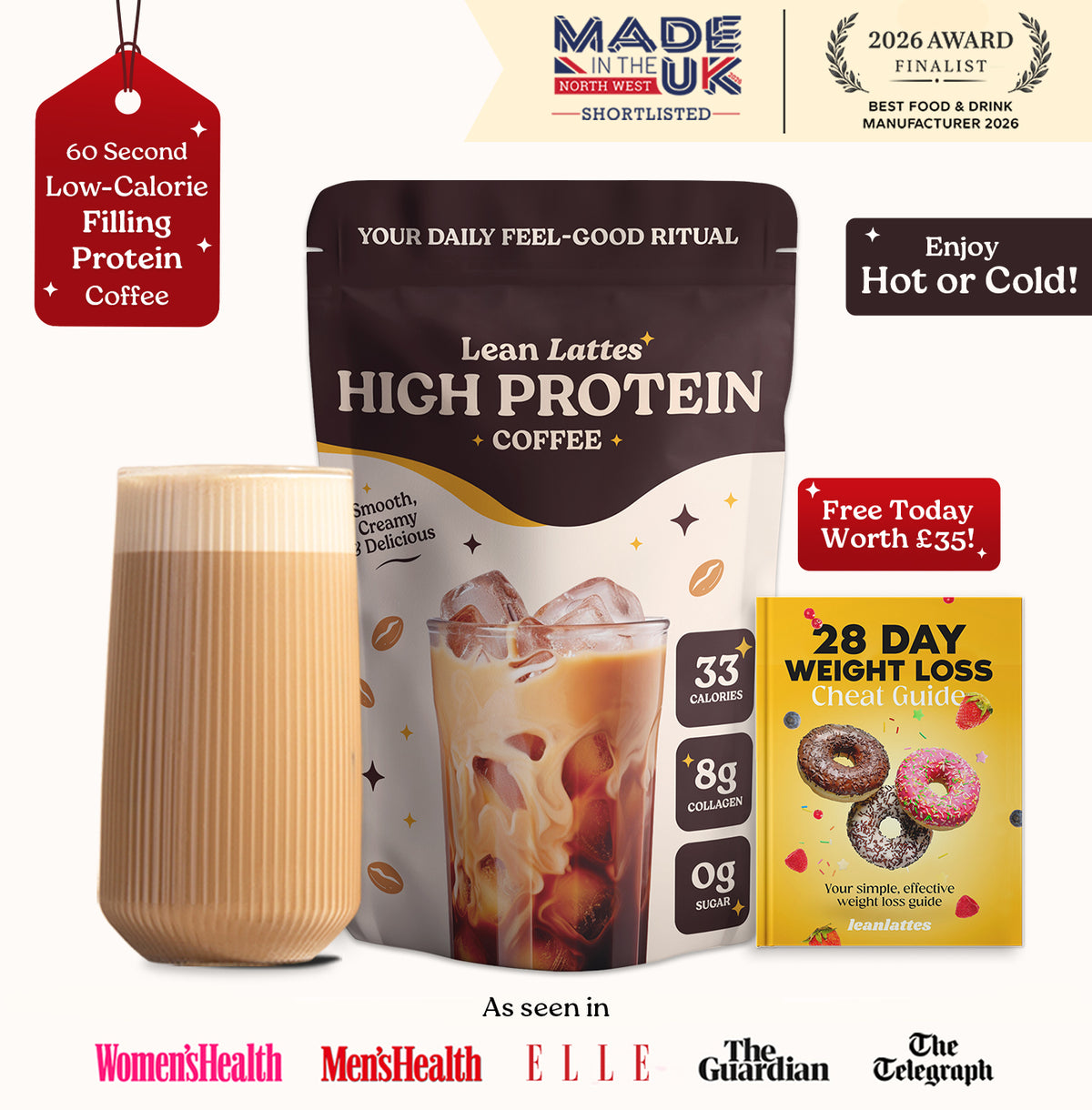 High-Protein Lean Coffee with Collagen 🤩
