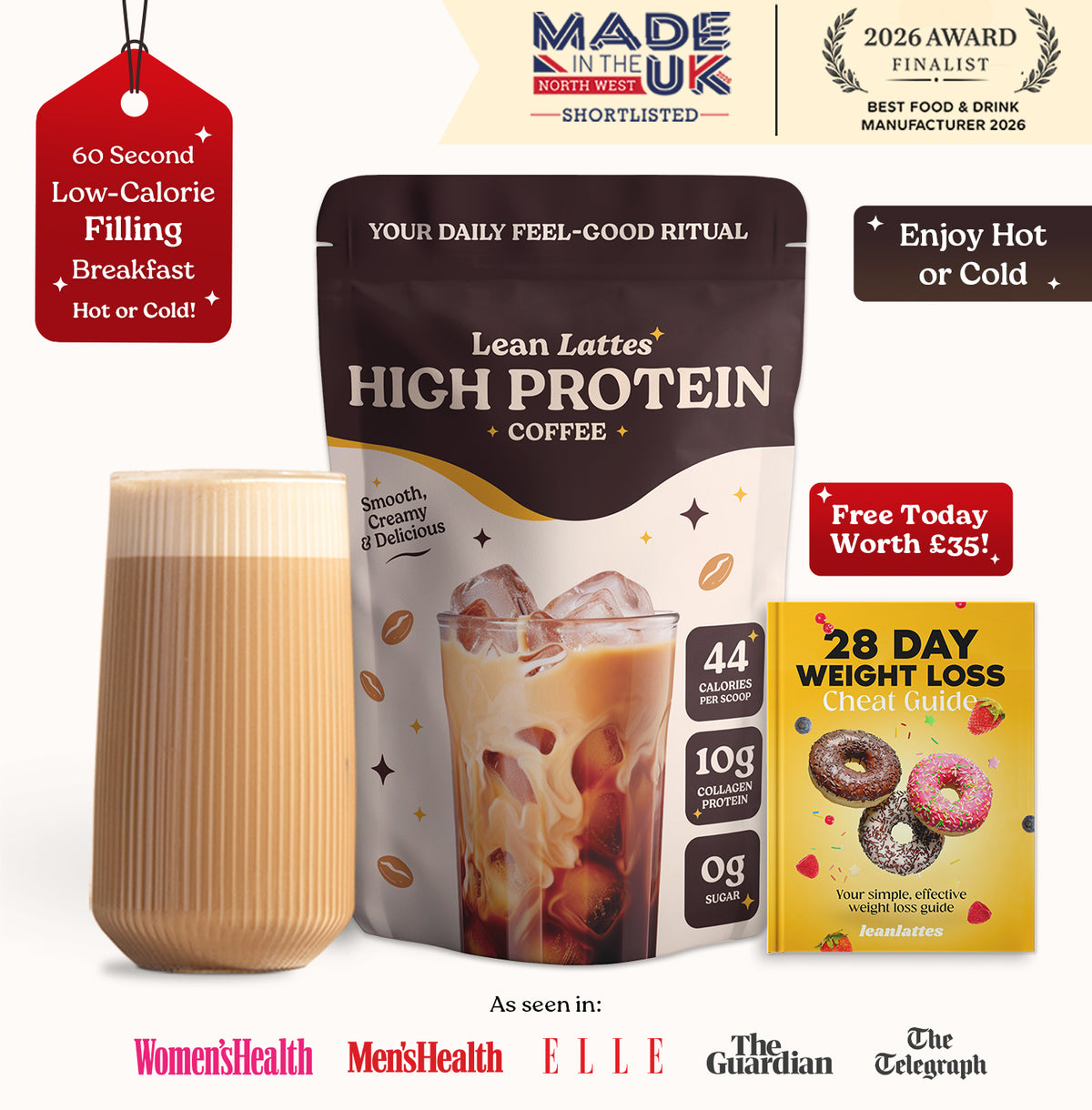 High-Protein Lean Coffee with Collagen 🤩