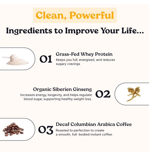 Decaf High-Protein Coffee 🤩